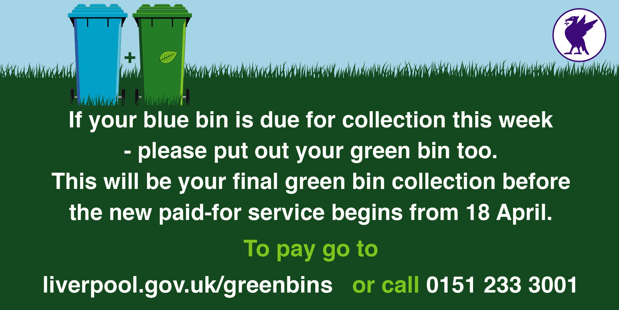 Liverpool City Council on Twitter "ICYMI If your blue bin is to be
