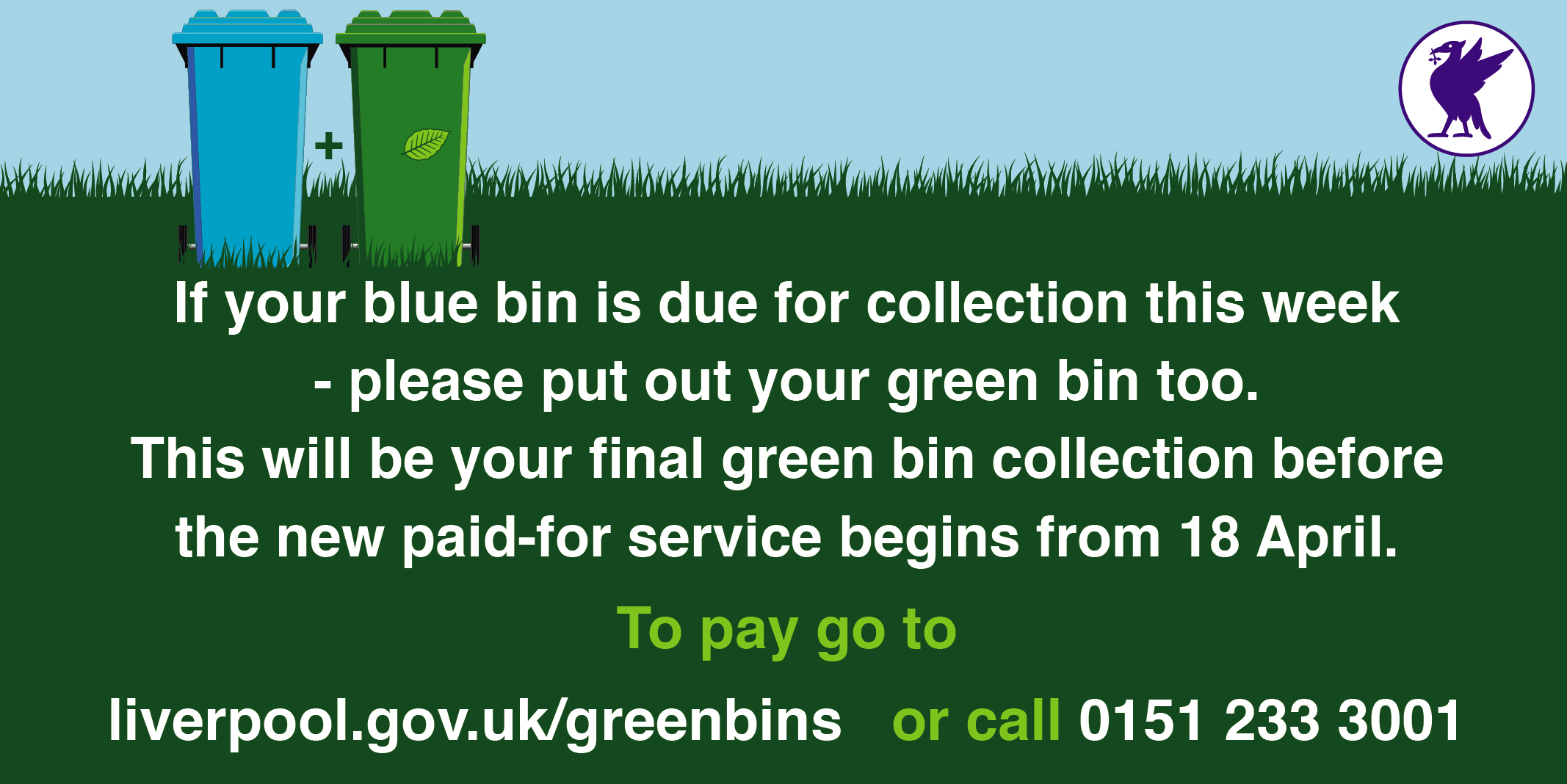 Liverpool City Council on Twitter "ICYMI If your blue bin is to be