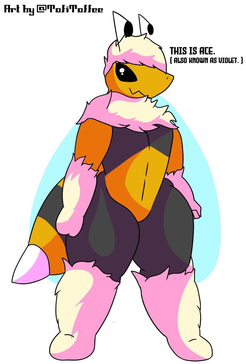 TofiToffee's tweet photo. This is Ace, my new Bee OC. 🐝

#art #beeOC #OriginalCharacter #ArtistonTwitter #bee #antho #anthrobee https://t.co/ZTy8wHTUkx