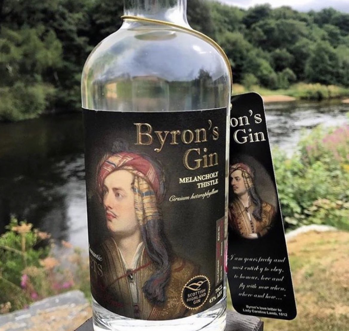 Great photo shared by @AviemoreHolidayPark on Instagram of our #ByronsGin🍸