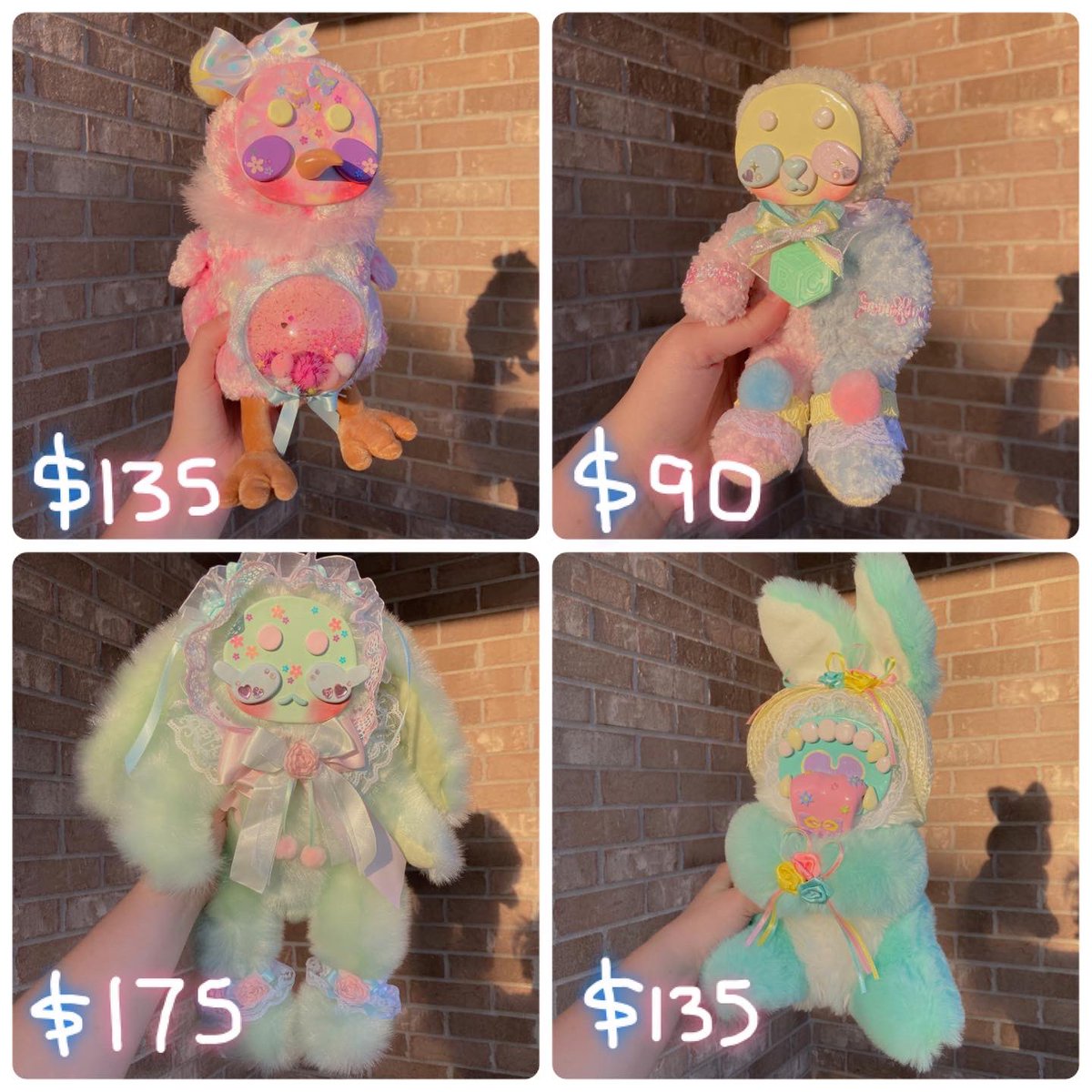 LazySpaceArtist's tweet image. Spring Release is Coming to my website tomorrow at 5 pm Ct!! 👀💕
#clayfaceplush #kawaii #pastel #artist #lazyspace