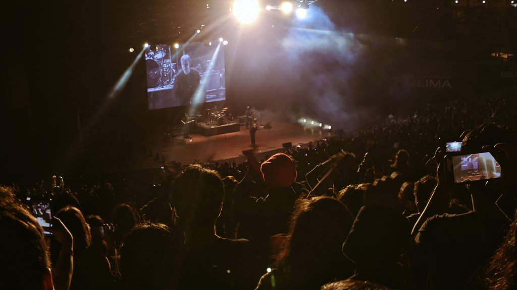 Anoche en el concierto de The Drums en Lima, por el 10mo aniversario de su disco 'Portamento' Gracias a <a href="/veltracmusic/">Veltrac Music</a> 💞🇵🇪