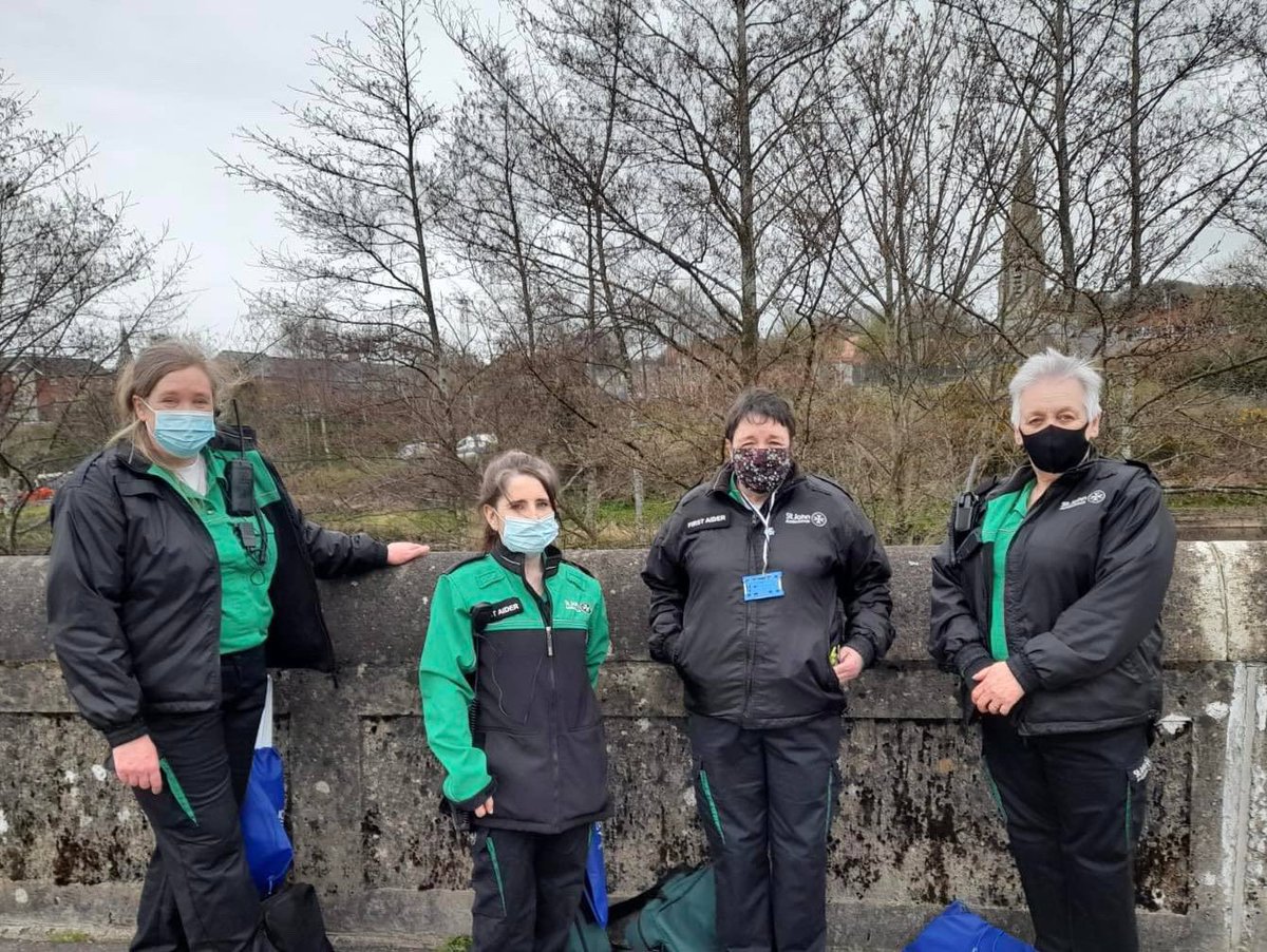 SJANI_Northern's tweet photo. Some members of the new West Tyrone Unit were on duty covering the Angling Fayre in Strabane yesterday and today - for some it was a good catch! https://t.co/QiODb6c7bH