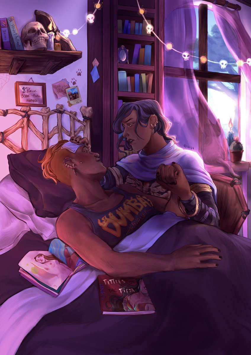 Commission for EleenaDume on Ao3 :33
#griddlehark #tlt #thelockedtomb