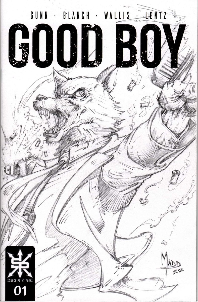 CrissMadd13's tweet photo. What a #goodboy , from @SourcePtPress And let wish #creator @SomeWriterGuy a HAppy Birthday 🤘 Now let's spill some ink on this Dog!
#flinsparks #wip #dog #actionpacked #mercenarios #firstmistake #gonemadd https://t.co/r5UZP7ls8h