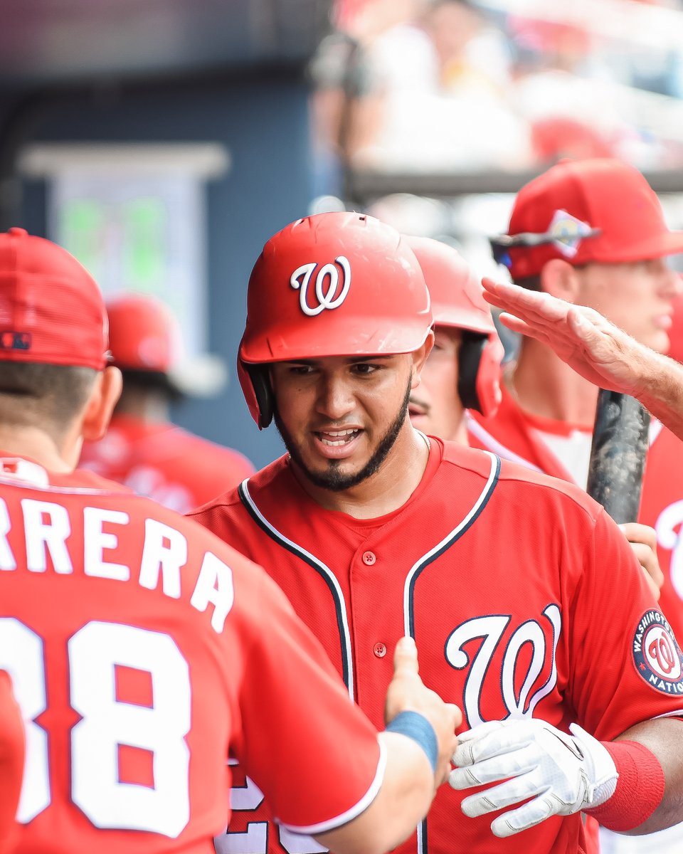 Washington Nationals on X: 4 Hs 3 Rs 3 RBI 1 HR Go off, young man