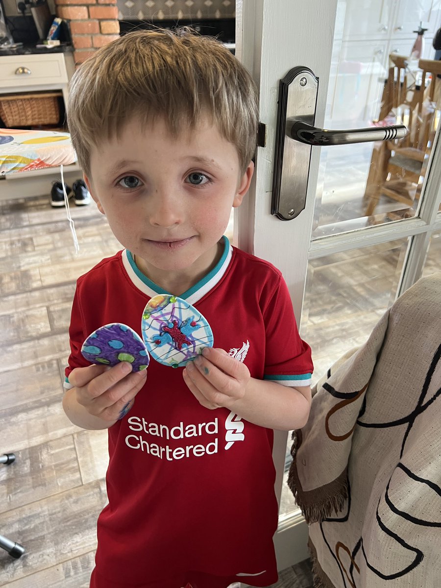 beckyridley's tweet photo. We started to get into the Easter spirit this weekend by decorating some eggs for our friends @TranbyReception #alphabetweekend π£ π° https://t.co/q64PNCLiSF