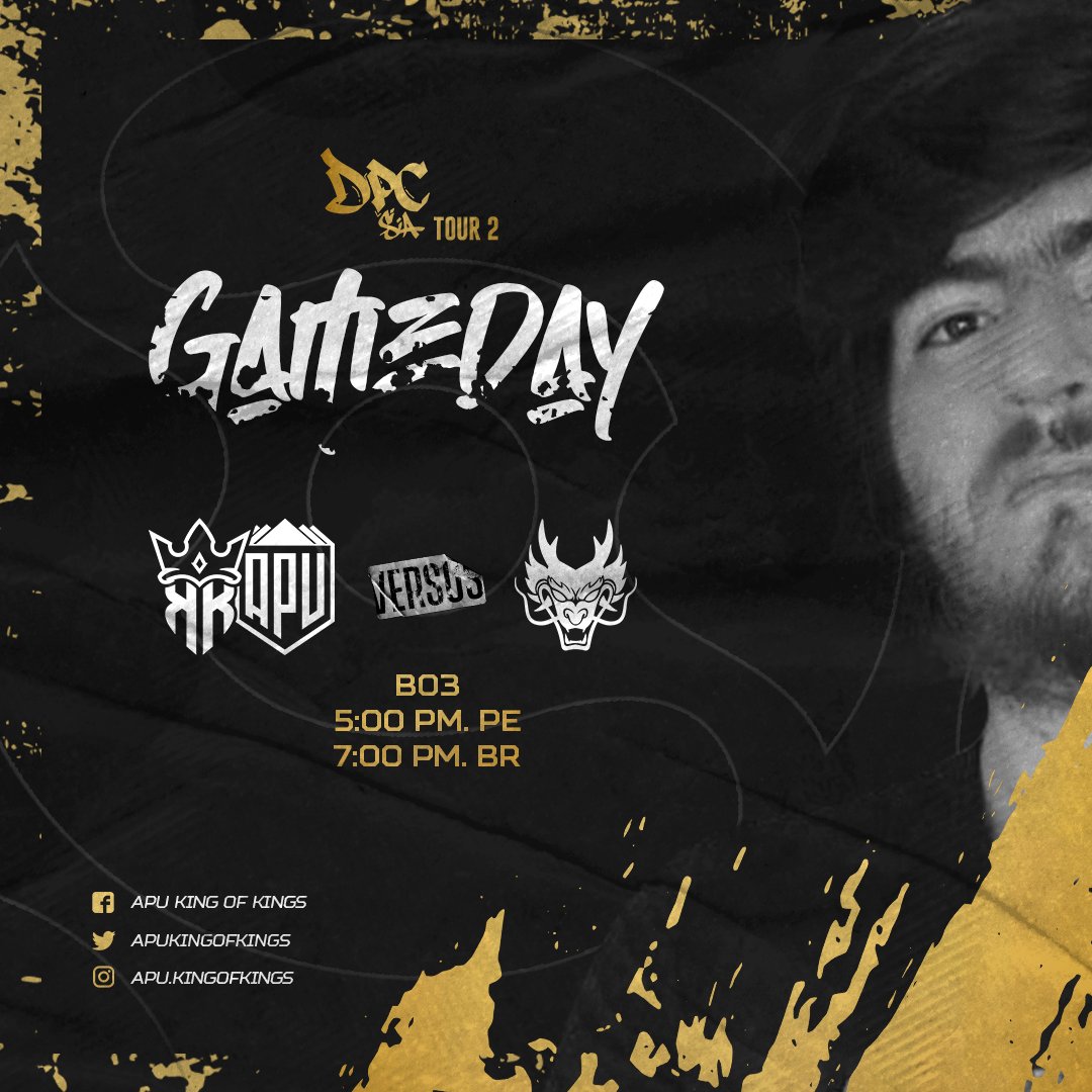 Dia de juego 😎

El día de hoy nos enfrentamos a Hokori a las 5Pm 🇵🇪.
los esperamos 😁

Hoje enfrentamos Hokori em 7Pm 🇧🇷.
estamos esperando por você 😁

#GOAPUKINGS