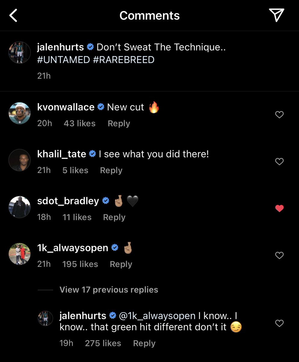 Infante54's tweet image. The Eagles were close to getting Jalen Hurts’ former roommate last month. I would think they’ll also inquire about his best friend