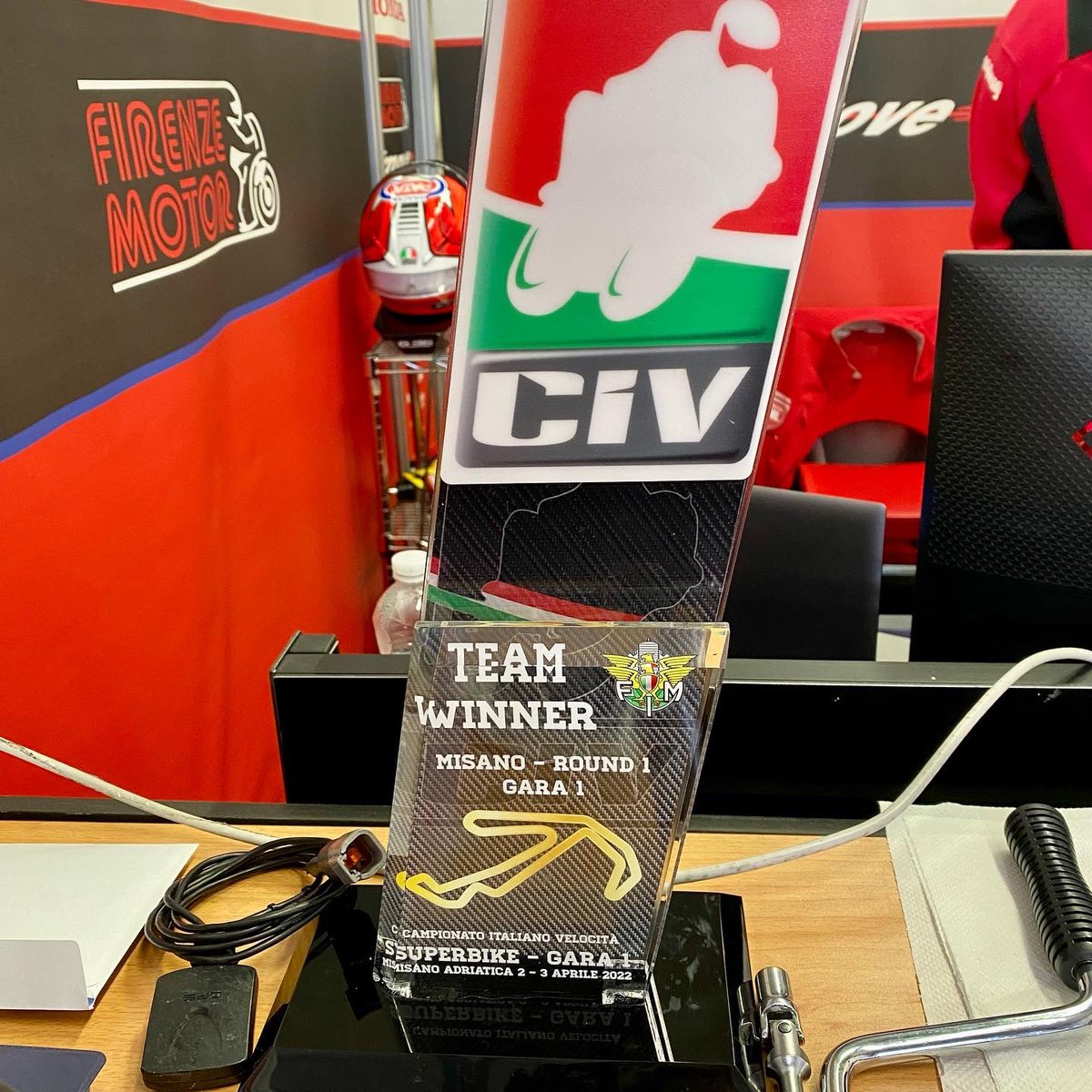 MotoSPECprogram's tweet photo. Great weekend supporting customers at @circuitomisano CIV! Looking forward to visiting again soon.
#MotoSPEC #chassisprogram #chassissoftware #leanangule #superbike #motoamerica #bsb #asbk #arrc #fsbk #wsbk #motogp #moto2 #moto3 #cev #civ #britishtalentcup #europeantalentcup https://t.co/irRwqXYR5p