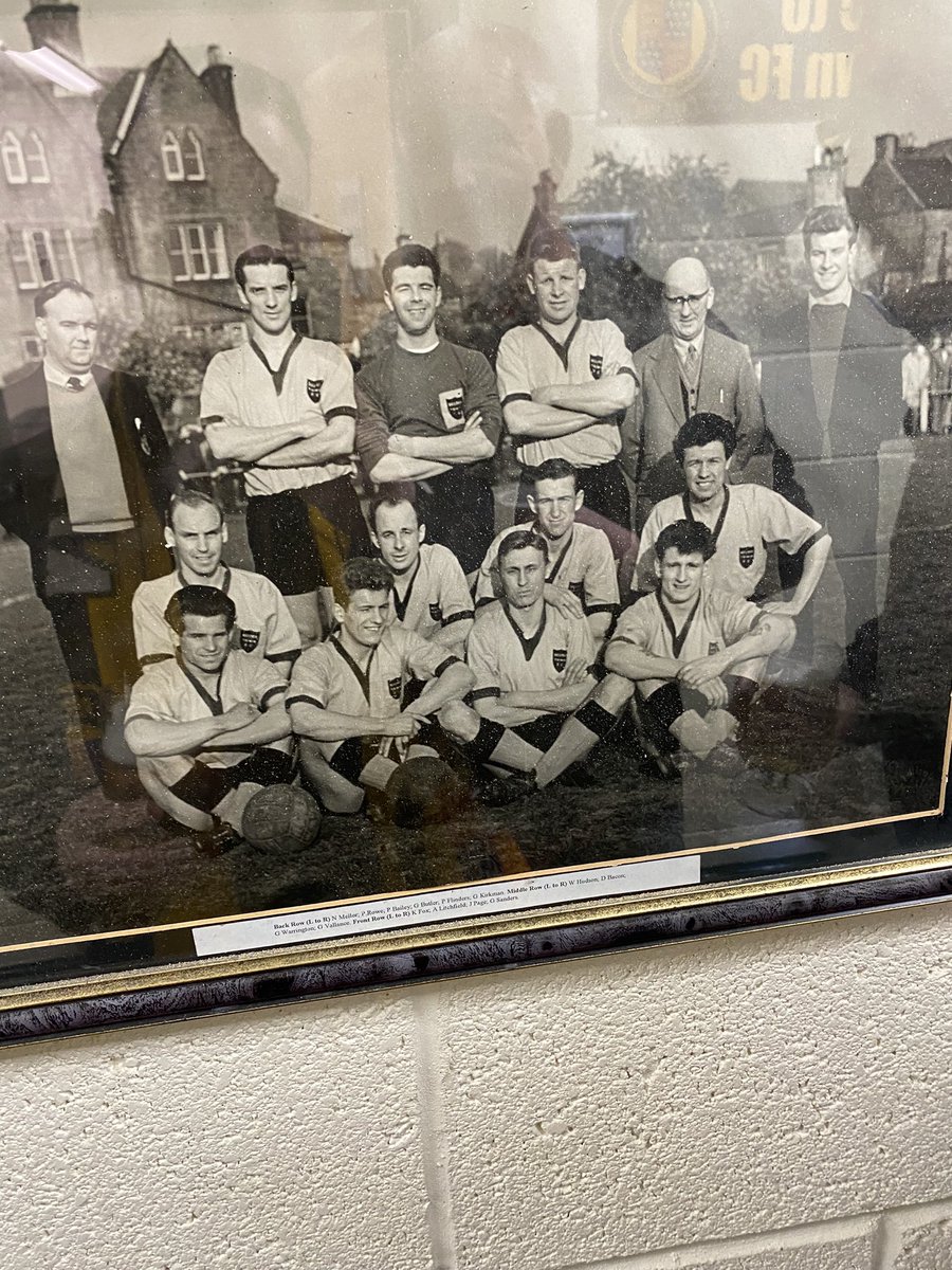 DanPage123's tweet photo. @BelperTownFC thanks for the warm and welcoming hospitality yesterday and for allowing me and the family to head down to the board room so we could look at pictures of my grandad John Page back in the day. Great to see a win yesterday and best of luck for the rest of the season! https://t.co/LPeR2BRsVH
