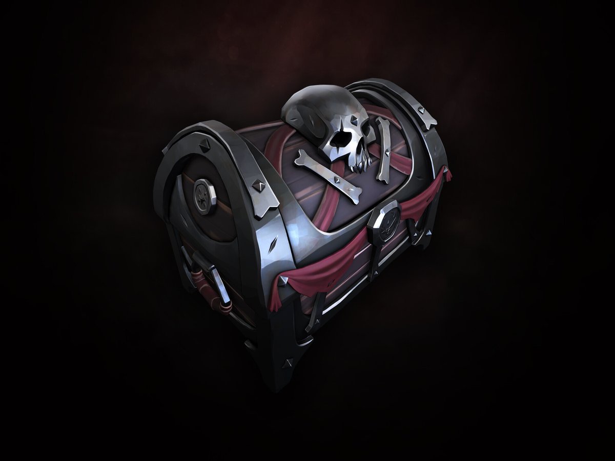Some more alternatives to the final version of the Sea Dog Chest. Named the "Chest of Fate"!