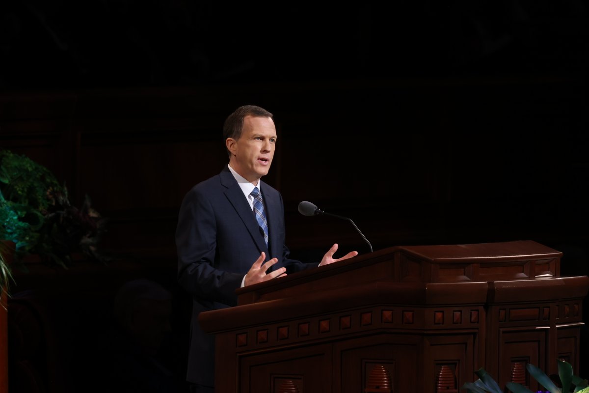 “It is not only possible but essential to love a child of God who embraces beliefs different from our own.” ––Elder Jörg Klebingat #GeneralConference