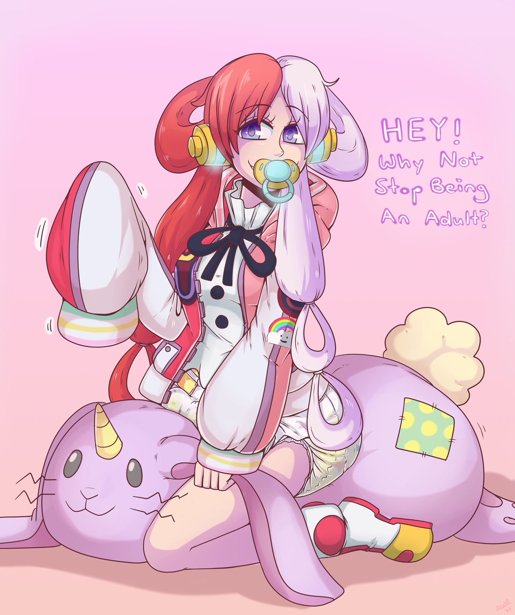 "HEY! Why not stop being an adult?"