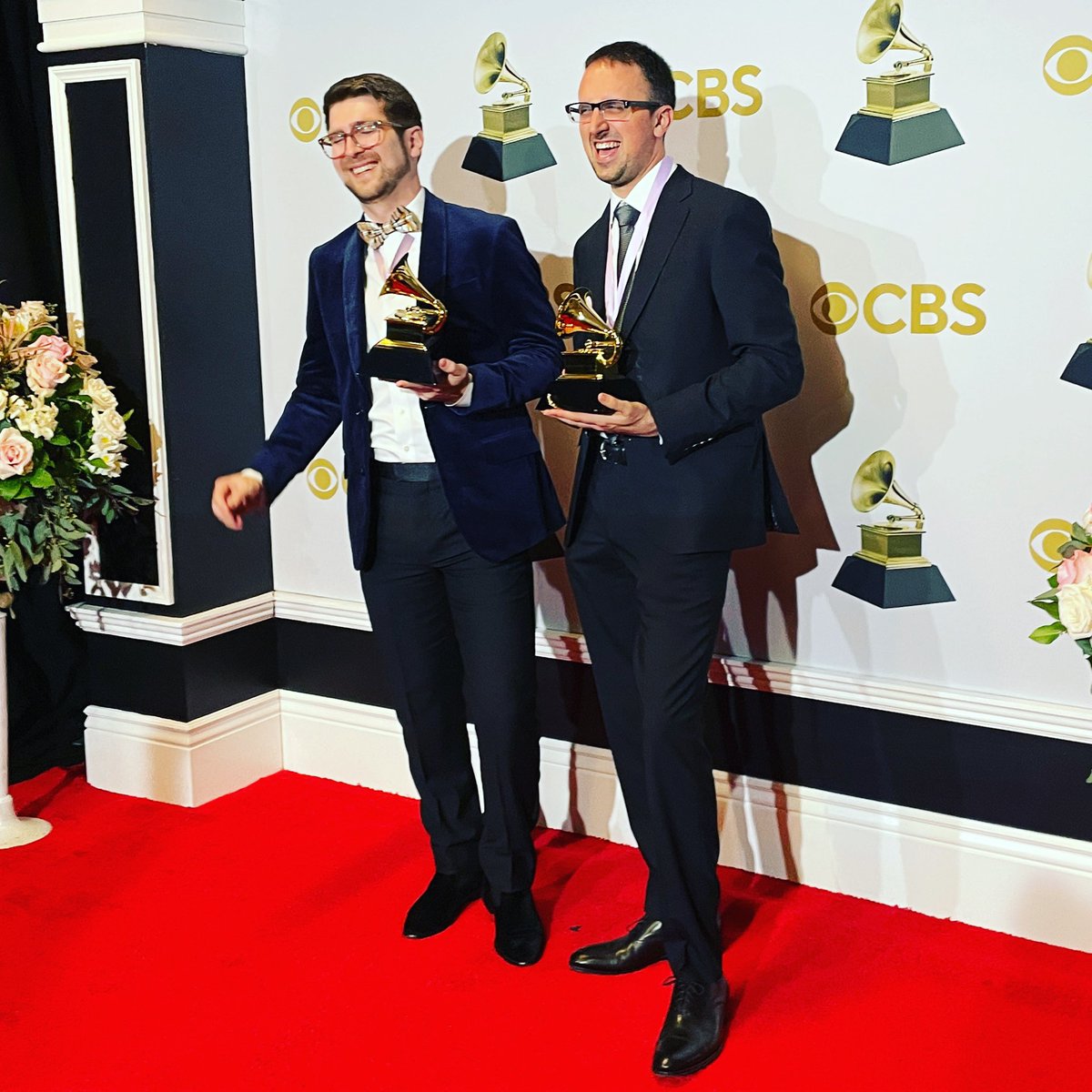 the8bitbigband's tweet image. HOLY SHIT WE WON THE GRAMMY!!LONG LIVE VIDEO GAME MUSIC!! Thanks to everybody who’s ever listened to @the8bitbigband , ALL of artists who have contributed their time/talent and of course HUGE thanks to my co-arranger the one and only @Button__Masher !! MUCH LOVE!