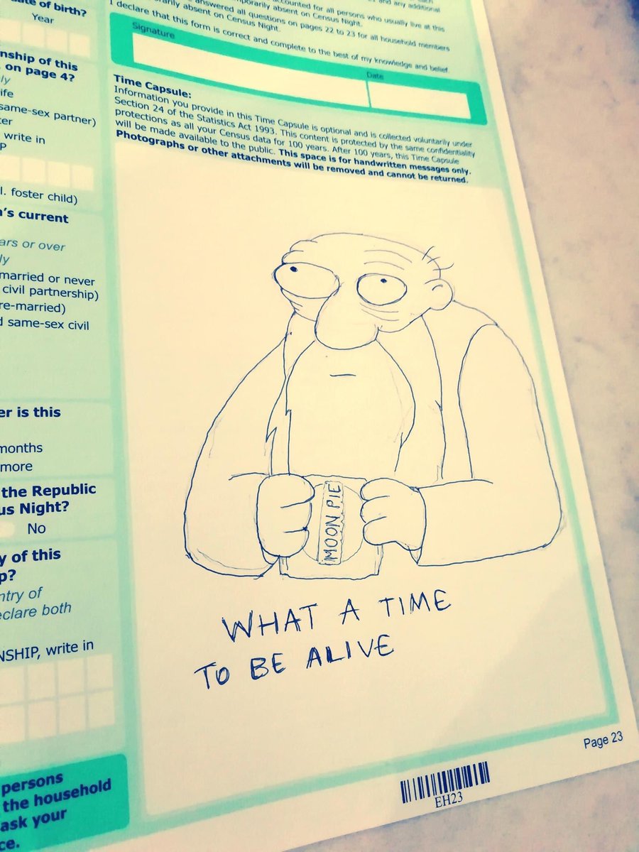 iresimpsonsfans's tweet photo. Some census enumerator guy is gonna see this and it'll blow his mind https://t.co/BHvebjHZ7E