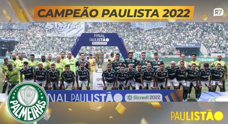 Portal R7.com on X: Fim de jogo! Palmeiras reverte a vantagem tricolor,  faz 4x0 e conquista o título do Campeonato Paulista ⚽️🏆  #FinalPaulistãoNaRecord  / X