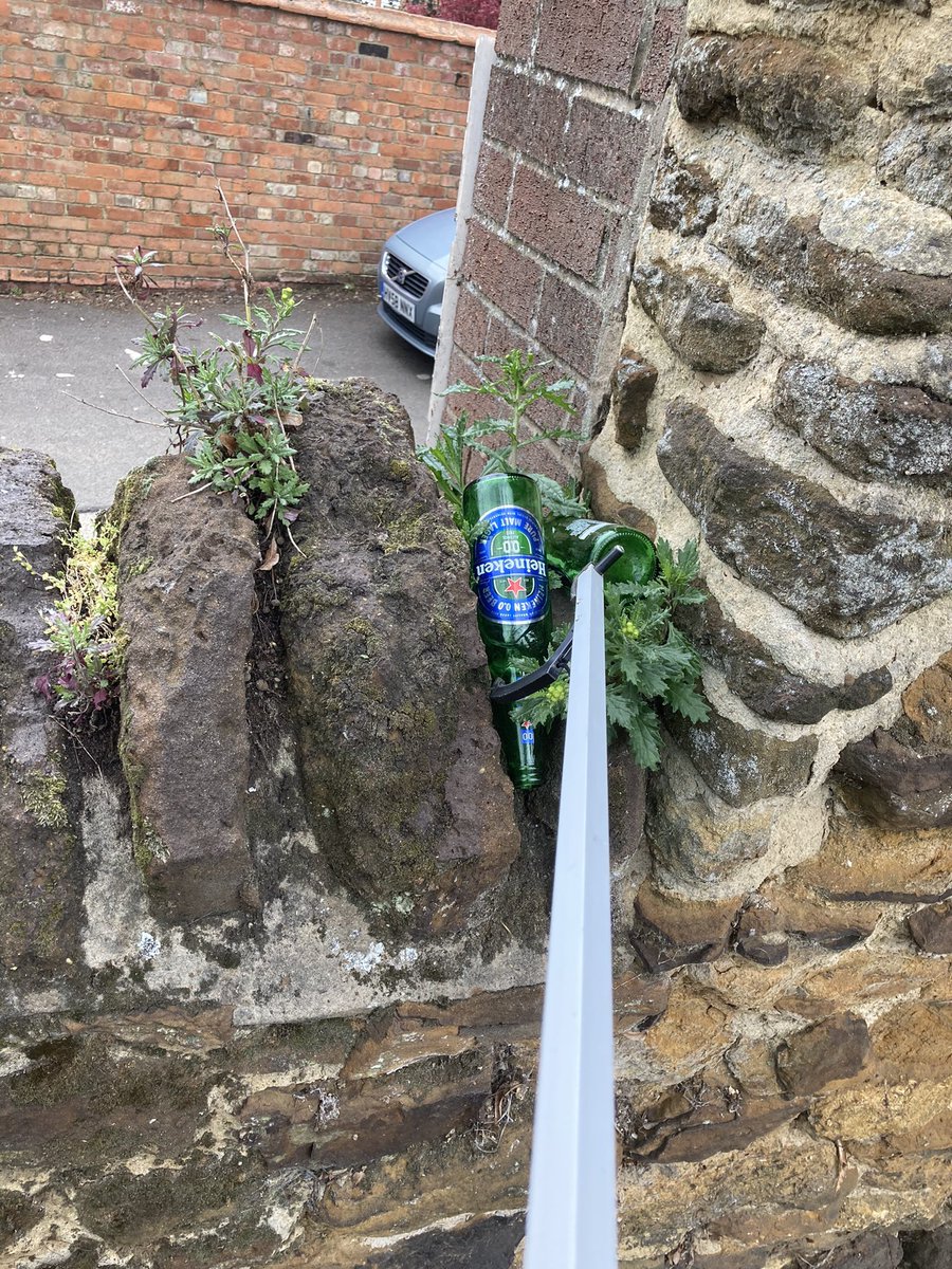 StGilesTerrace's tweet photo. @WestNorthants we’ve done a big litter pick in the churchyard including the shopping trolley found and we’ve filled it with rubbish. Needs collection and parked on St Giles Terrace by the bin. Part of our effort of @NorthamptonBID Spring clean tomorrow in the town centre. https://t.co/YFrH3kfI0K