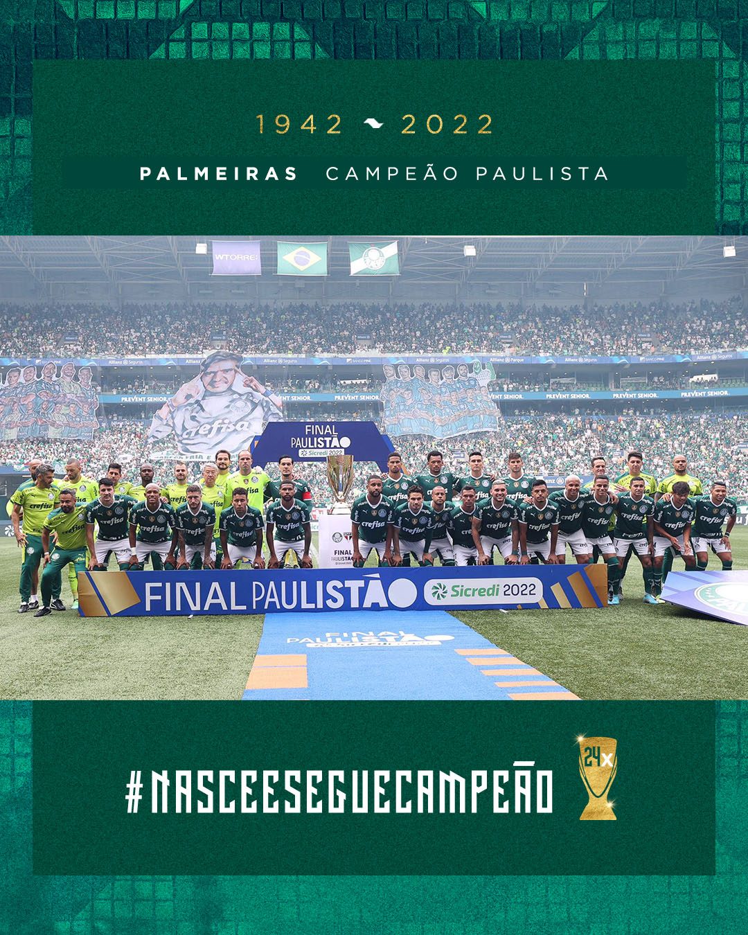 SE Palmeiras on X: ACABOU, O PAULISTA É NOSSO! 🏆 APÓS A AMÉRICA