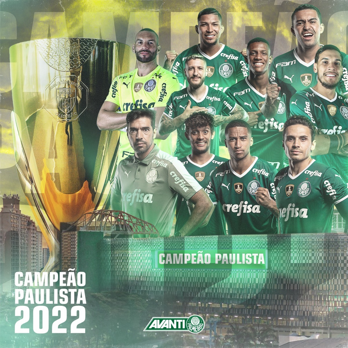 Avanti Palmeiras on X: HISTÓRICO! INEXPLICÁVEL O QUE É SER PALMEIRAS! 💚  SOMOS CAMPEÕES DO PAULISTA 2022 🏆 #TodosSomosAvanti 📲    / X