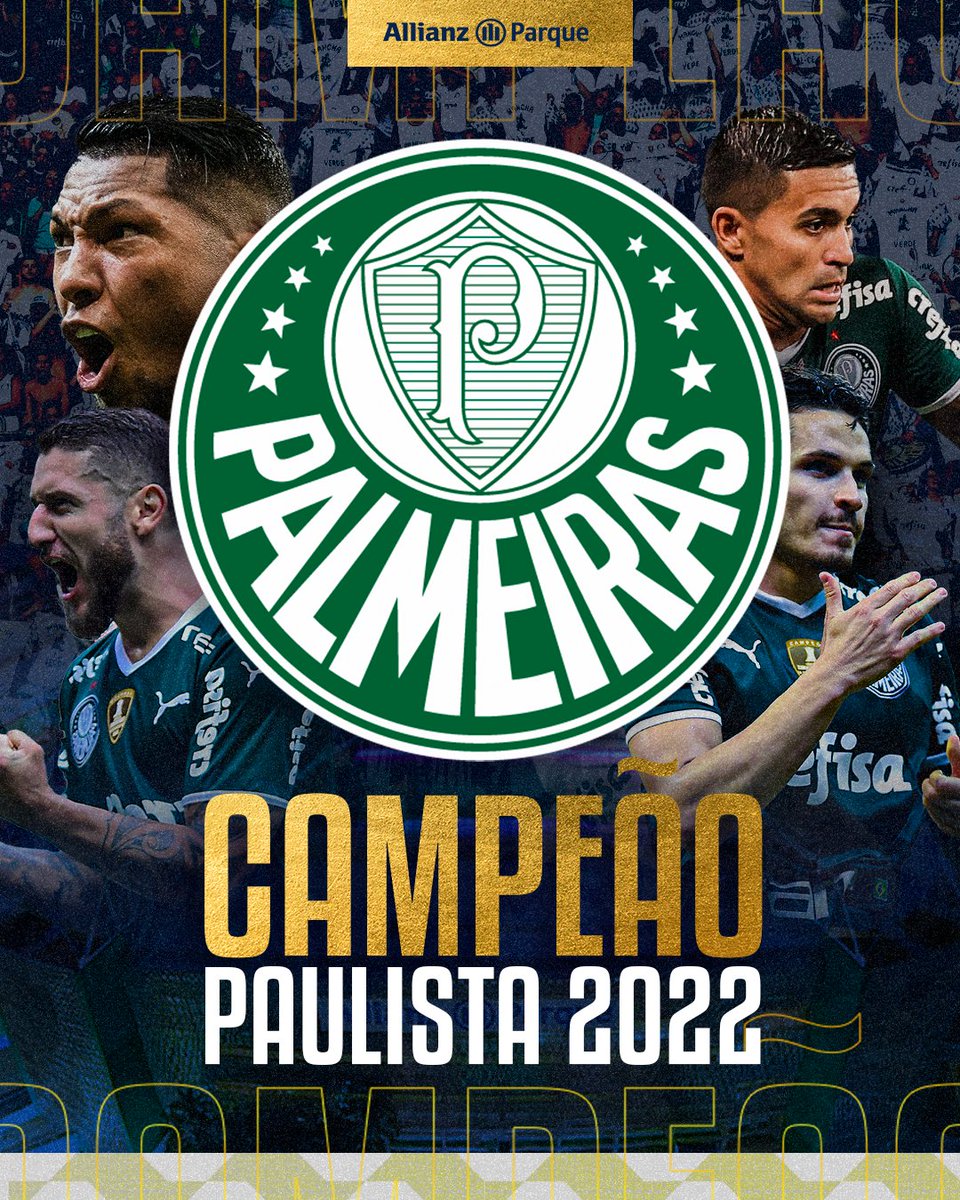 Palmeiras é quem ganhou o Campeonato Paulista 2022