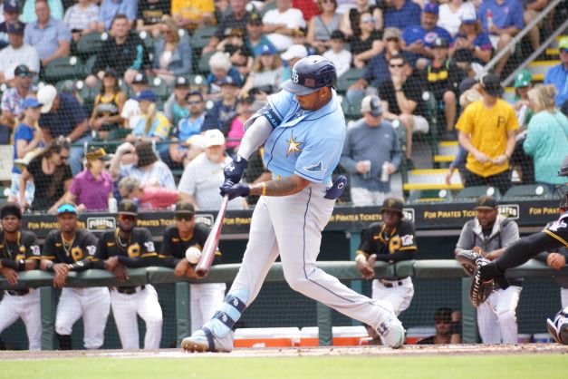Rick Sassone (@rocketsportsent) on Twitter photo Wander Franco 3 for 3 today in #Bradenton vs .<a href="/Pirates/">Pittsburgh Pirates</a> .<a href="/CooperstownBat/">Cooperstown Bat Co.</a> on ball!!!
.<a href="/RaysBaseball/">Tampa Bay Rays</a> Wander Franco Doubles to Right in First #MLB #SpringTraining2022 #EddieMichelsPhoto #RaysUp Wander Franco 3 for 3 today in #Bradenton vs .<a href="/Pirates/">Pittsburgh Pirates</a> .<a href="/CooperstownBat/">Cooperstown Bat Co.</a> on ball!!!
.<a href="/RaysBaseball/">Tampa Bay Rays</a> Wander Franco Doubles to Right in First #MLB #SpringTraining2022 #EddieMichelsPhoto #RaysUp