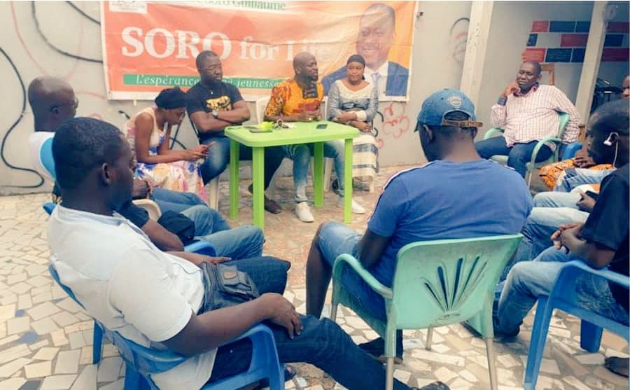cma_gks's tweet photo. La JSG (Jeunesse Soro Guillaume), mouvement membre de la CMA-GKS/GPS a repris les activités aujourd'hui dimanche 04 avril 2022. https://t.co/VpvdsjZoED