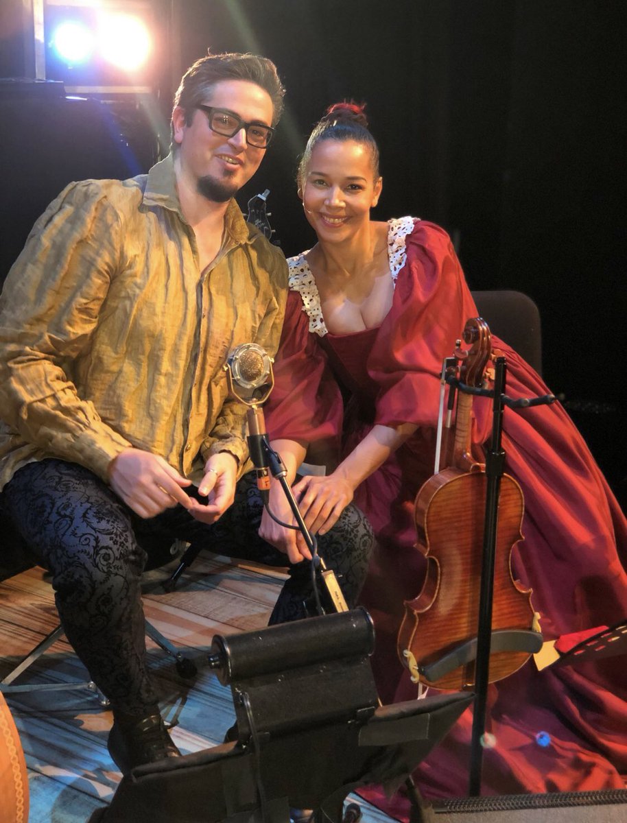 RhiannonGiddens's tweet photo. We are in Santa Fe with @NashvilleBallet and so excited to hear that our ode to love and loss, They’re Calling Me Home, recorded by ourselves and Ben Rawlings in Ireland, was given Best Folk Grammy. Much love to all my other fam there ❤️❤️❤️ https://t.co/b85TX44IyE