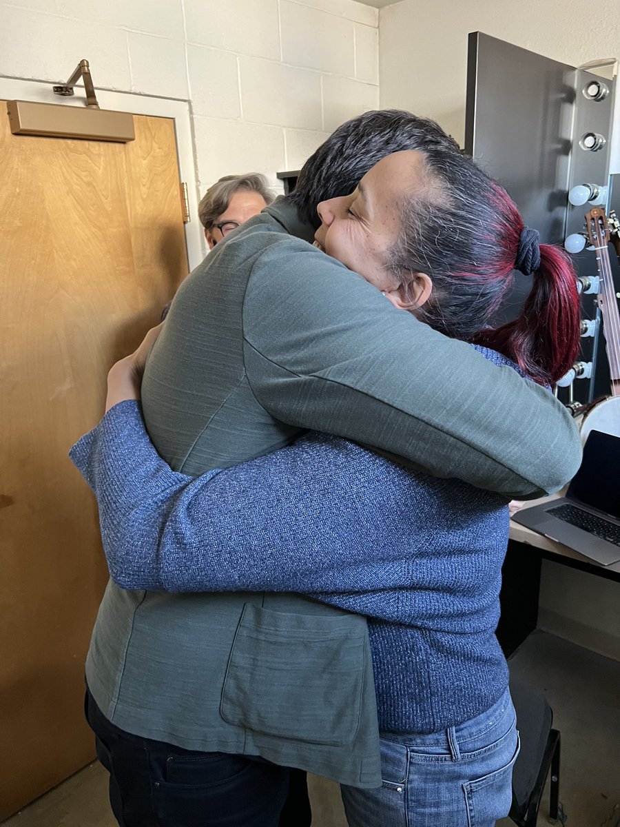 RhiannonGiddens's tweet photo. We are in Santa Fe with @NashvilleBallet and so excited to hear that our ode to love and loss, They’re Calling Me Home, recorded by ourselves and Ben Rawlings in Ireland, was given Best Folk Grammy. Much love to all my other fam there ❤️❤️❤️ https://t.co/b85TX44IyE