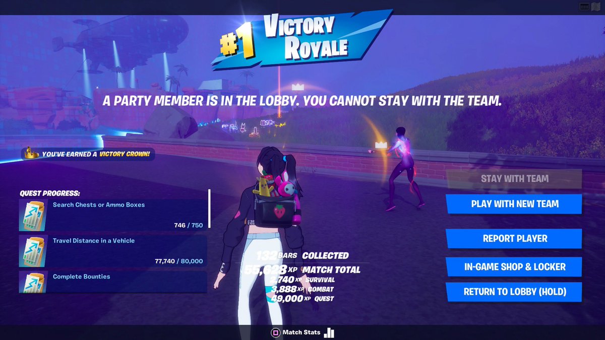 stupidatm's tweet photo. If you was a team that had crown and marsh mello and an anime looking skin sorry yโall played like pussies on a cliff the entire game but your close gun combat is weak #backtolobby https://t.co/r6Gr7LtX7T