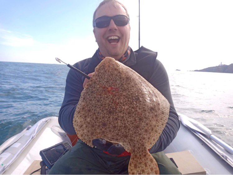 Lots of hours have gone into catching this 🐠 finally got my reward yesterday 🎣 #sibfishing #turbot