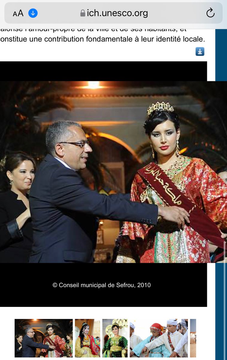 imalaoui's tweet photo. @moricos106 @cavientdu_maroc @MouradDJAZAIRI5 @FaridB2611 @ClDe121 Par contre sur la page unesco du festival des cerises ils ont mis les photos de NOS CAFTANS MAROCAINS 😌 pleure⬇️ https://t.co/9B38kiUXpG