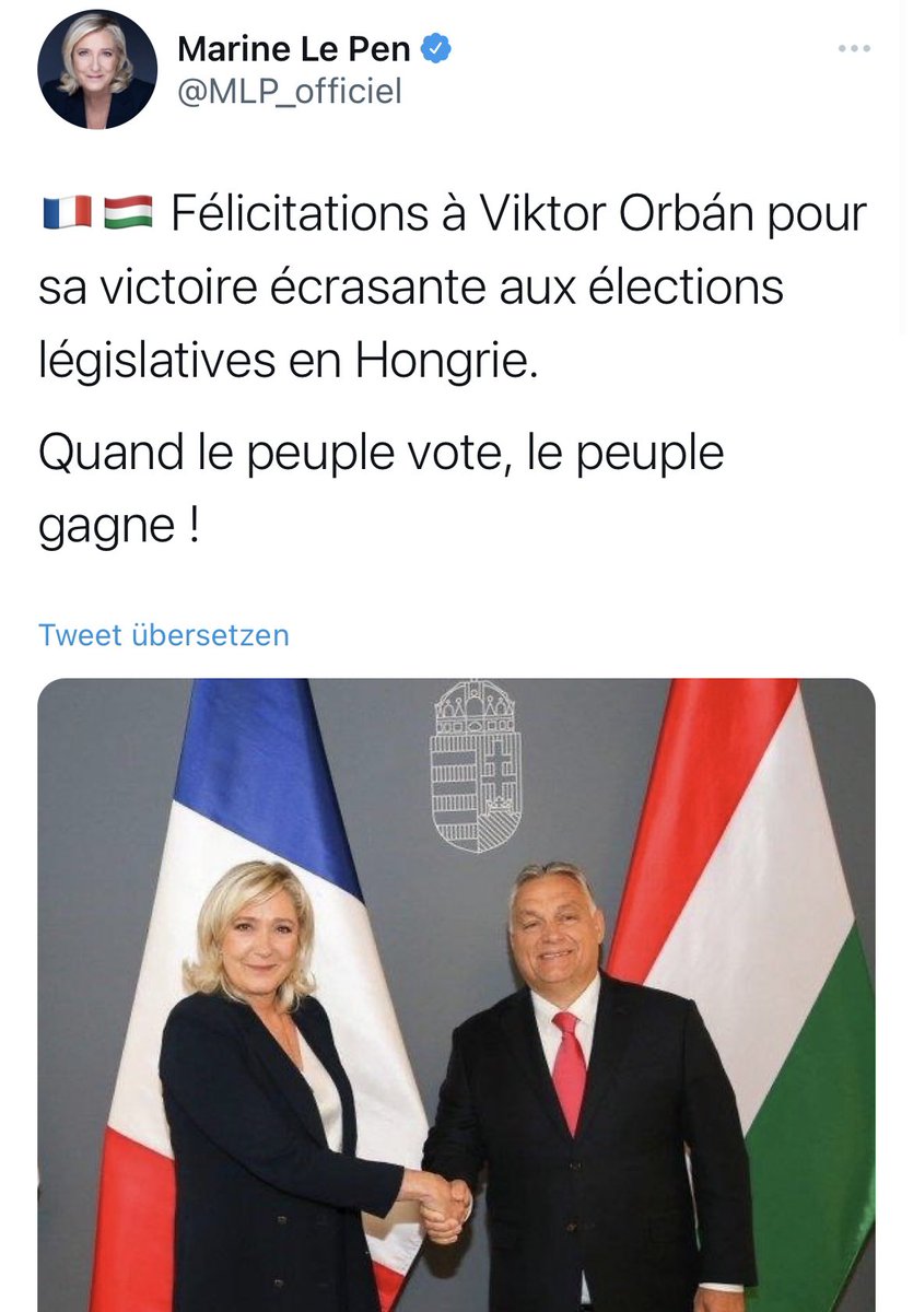 fhohenauer's tweet photo. Nur einen Handschlag entfernt… #Orban #Putin #LePen #DefundOrban #KeinCentFürOrban #DefendDemocracy 🇪🇺 https://t.co/Lf21udQCSF https://t.co/fSZnEvrduj