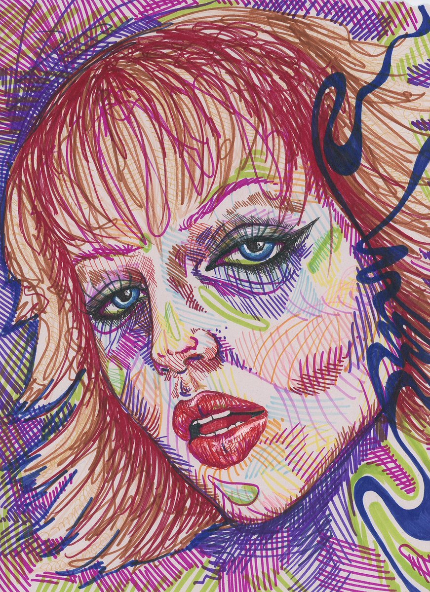 KINGKONGKAIA's tweet photo. a series of portraits i drew last year https://t.co/g04mw2o9fO