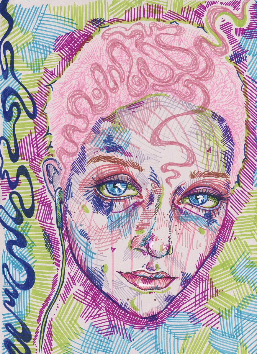 KINGKONGKAIA's tweet photo. a series of portraits i drew last year https://t.co/g04mw2o9fO