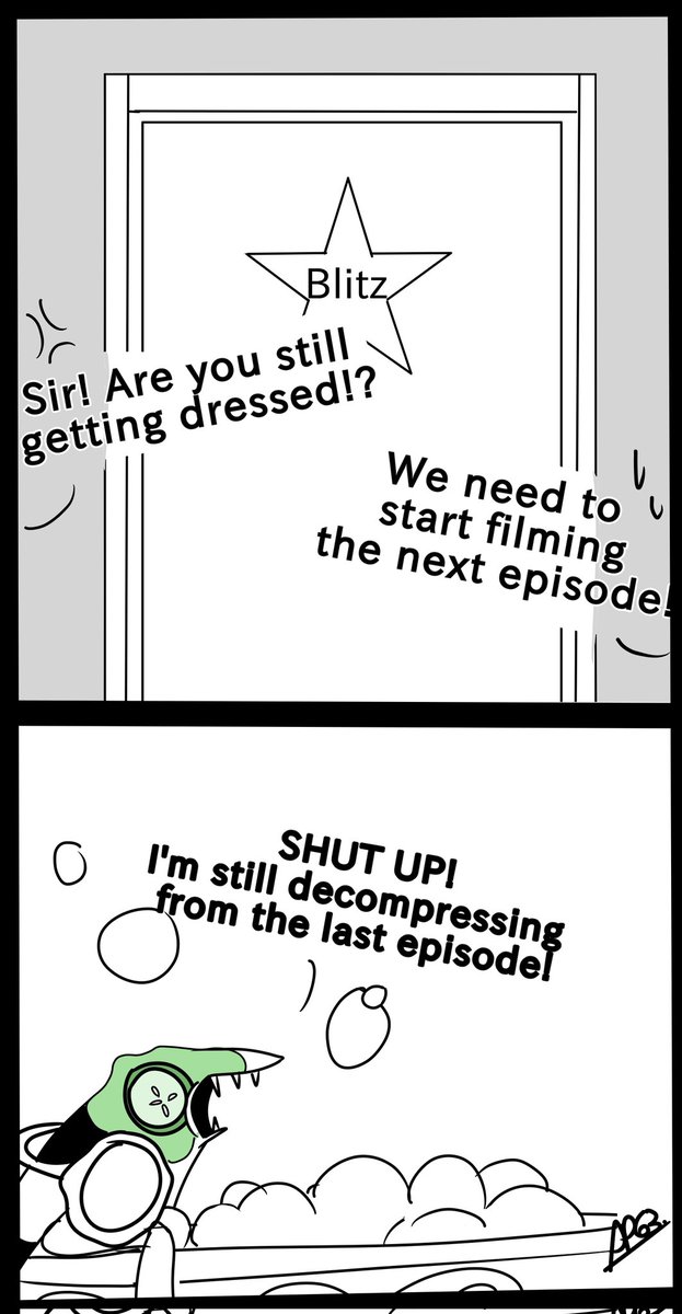 Scipunk3's tweet photo. The real reason for episode 8's delay: Blitzo.
#HelluvaBoss #HelluvaBossFanart https://t.co/u0uJO7u2lq