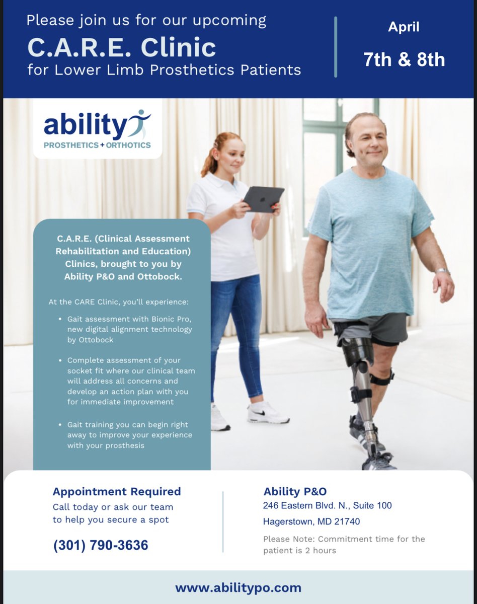 AbilityPO's tweet photo. It’s not too late!! Call to make your appointment. https://t.co/IPt0vxvwj3