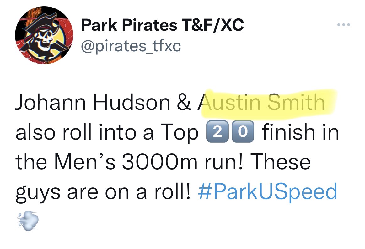 coachhinckley's tweet photo. How about another one…
You just gotta love #FOTeamDistance, @FortOMensSoccer, and @FortO_Track athletes succeeding at the next level… especially at my alma mater!!! https://t.co/vYhqAYMKyC