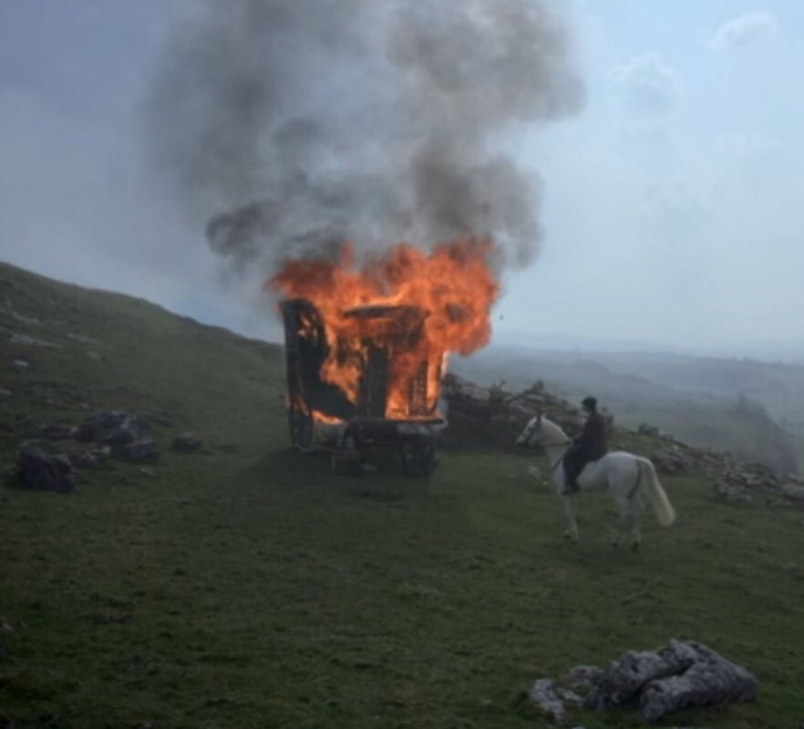 BACK WHERE IT ALL BEGAN ON A HORSE STEVEN KNIGHT I FUCKING LOVE YOU THE ENDING WAS PERFECTION #PeakyBlinders