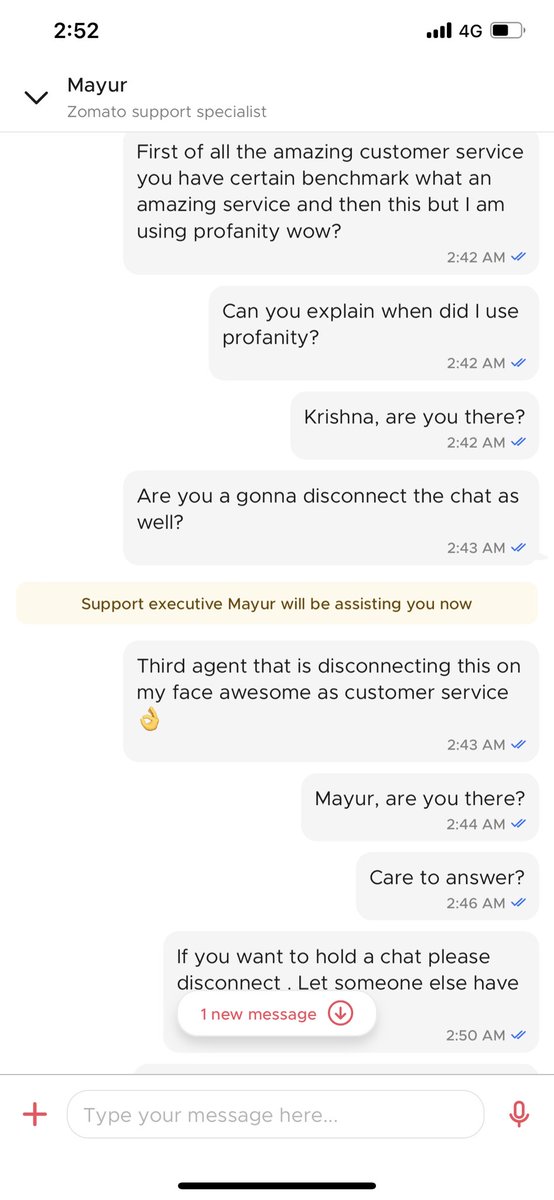 maksjha's tweet photo. WHAT AN AMAZING CUSTOMER SERVICE 👍@ ZOMATO https://t.co/BpDzdHoPcL