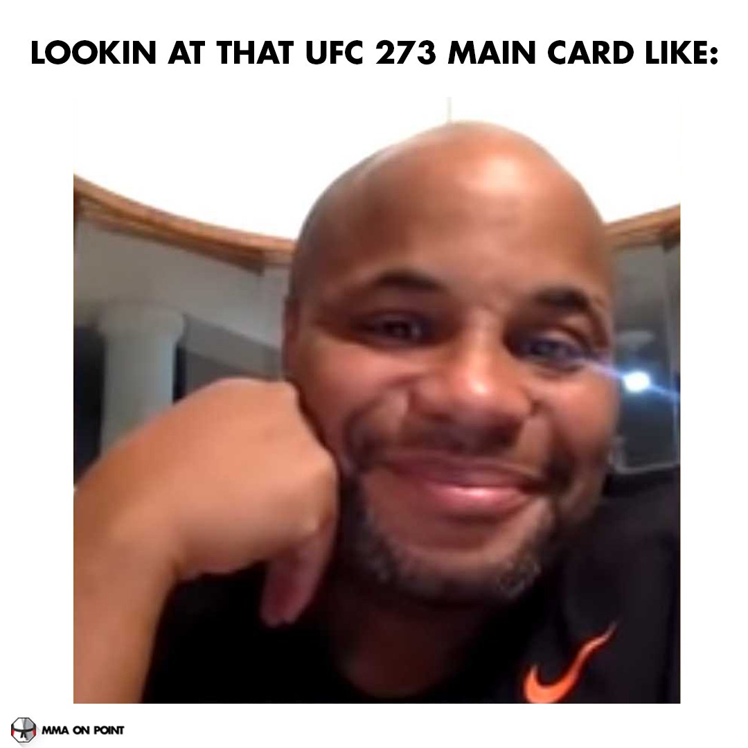 mmaonpoint's tweet photo. 👀👀 #UFC273 https://t.co/GkX008Dhnp