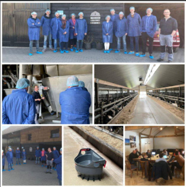 PeldersGerion's tweet photo. Rabobank Food &amp; Agri team visiting an enthusiastic farmer. #Innovation and #Sustainability are good to see in practice and to have a conversation with each other! https://t.co/88o94eSwki