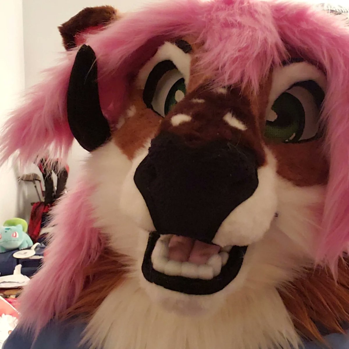 I love wearing this thing I wish there were more furries tht lived by me.