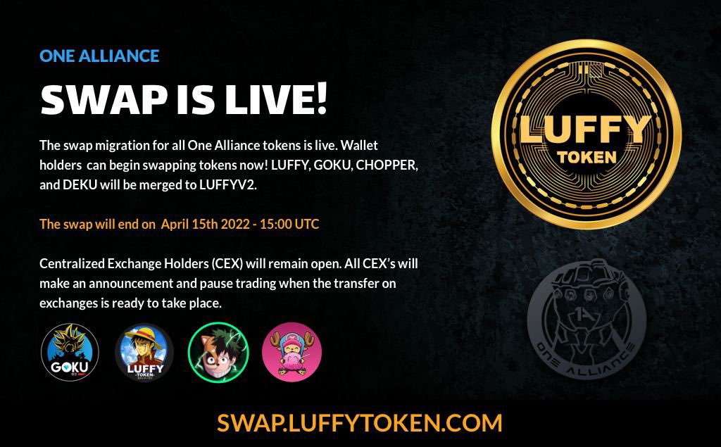 Luffy Token Official tweet media