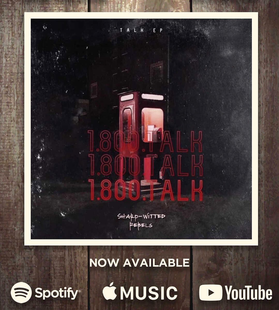 Wassup Rebels!“Talk EP” Out Now on All Major Platforms ☎️💃🏻💿 2 Groovy Bangers For Y’all 🔥 Go Check em Out