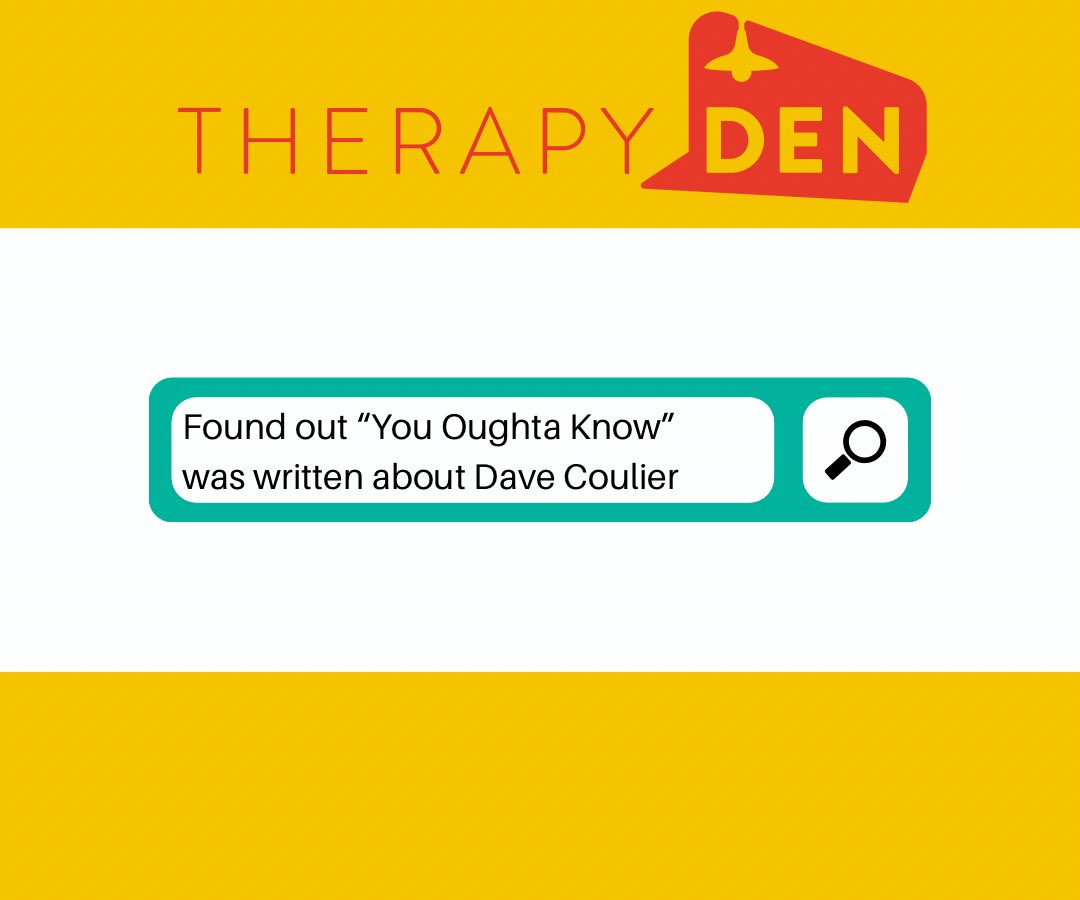 Sorry if this is how you found out 
#RejectedTherapyDenFilter