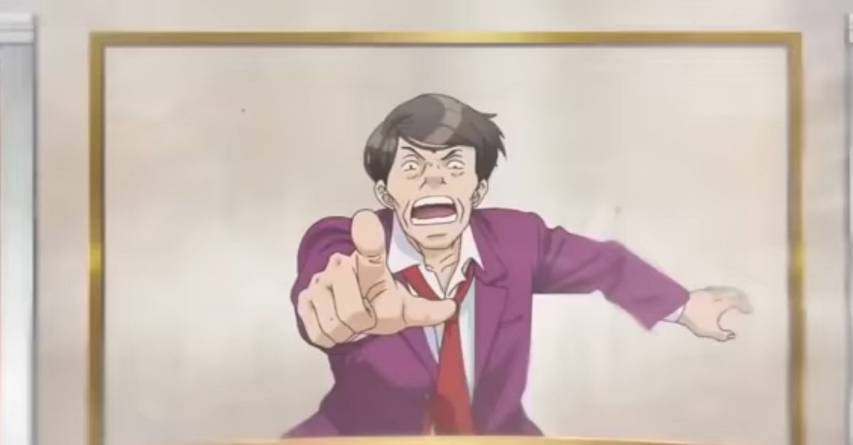 OBJECTION!!! It was you who did the crime! To jail with you!