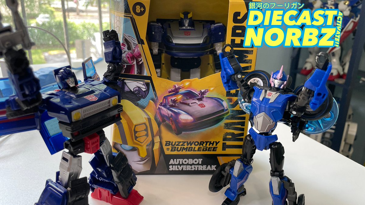 DIECAST_NORBZ's tweet photo. Blue Team… GO!!!!!
Also, guard my Sapporo, Silverstreak!  I’ve been waiting almost a lifetime for you! 😊

#diecastnorbz #galactichooligan #TOYHOOLIGAN #TransformersHooligans #Arcee #Skids #Silverstreak #TransformersLegacy https://t.co/K0d1OOaTPB