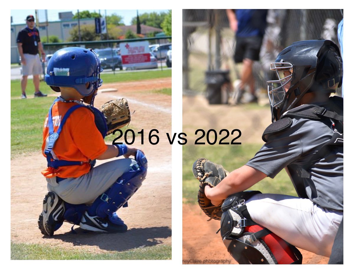 Tannergastol's tweet photo. When I was in t-ball, I always wanted to play catcher. Size years later, and I’m still at it. #imacatch https://t.co/7eVg69VYum