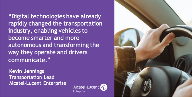 srobineau's tweet photo. In his article for ITS America, Kevin Jennings, Transportation Lead for @ALUEnterprise, discusses the benefits, challenges and opportunities that come from ITS. #WhereEverythingConnects #SmartMobility #Logistics #TravelTech https://t.co/46MUeFaTRg https://t.co/I3ftSu194h